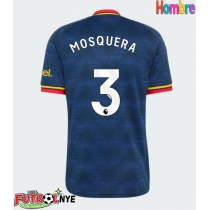 Camiseta Arsenal Cristhian Mosquera #3 Visitante Equipación 2026-27 manga corta